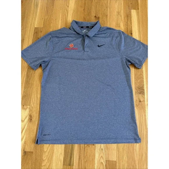 (3) Nike Dri Fit Golf Polo Shirt Large - Fiesta Bowl Logo - Picture 2 of 10